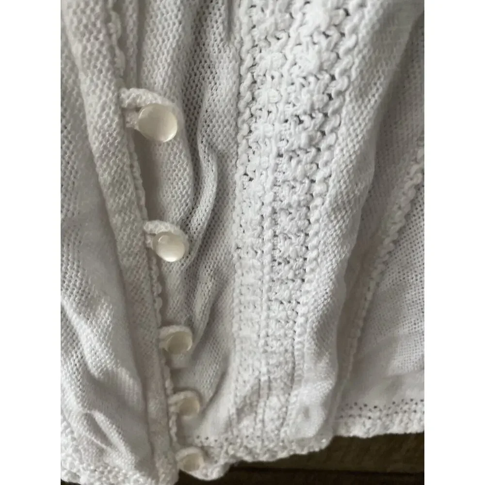 Bandolino women's cardigan, in a romantic style.100% cotton 8 - Picture 4 of 12